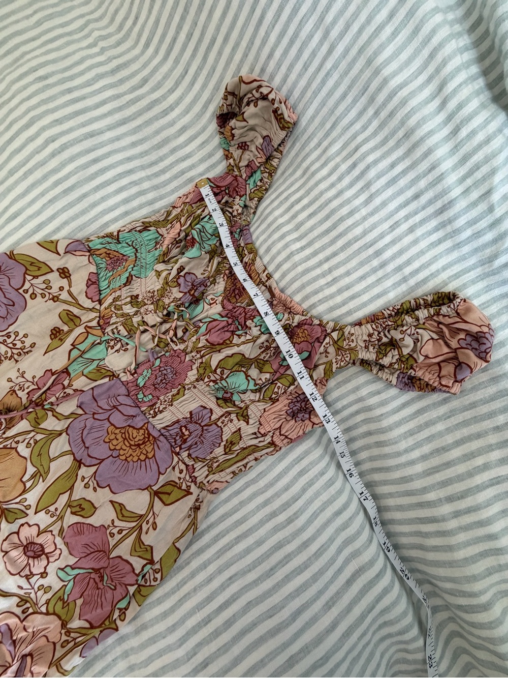 Free People Rolling Hills Wide Leg Floral Jumpsuit - Picture 6 of 8